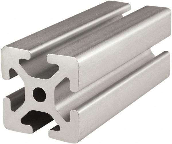 80/20 Inc. - 4 Meters Long x 40 mm Wide x 40 mm Deep, T-Slotted Aluminum Extrusion - Clear Anodized Finish - All Tool & Supply