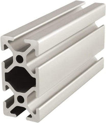 80/20 Inc. - 6 Meters Long x 25 mm Wide x 50 mm Deep, T-Slotted Aluminum Extrusion - Clear Anodized Finish - All Tool & Supply