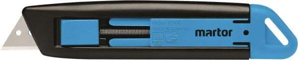 Martor USA - Retractable Utility Knife - Black & Blue Handle - All Tool & Supply