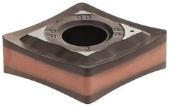 Iscar - CNMG432 PP Grade IC6025 Carbide Turning Insert - TiCN/Al2O3/TiN Finish, 80° Diamond, 1/2" Inscr Circle, 3/16" Thick, 1/32" Corner Radius - All Tool & Supply