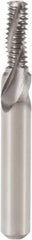 Seco - M8x1.25 Metric Coarse, 0.244" Cutting Diam, 3 Flute, Solid Carbide Helical Flute Thread Mill - Internal Thread, 0.665" LOC, 2.441" OAL, 8mm Shank Diam - All Tool & Supply