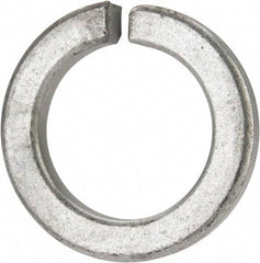 Value Collection - 1-3/4", 1.758" ID, 0.389" Thick Split Lock Washer - Grade 8 Spring Steel, Zinc-Plated Finish, 1.758" Min ID, 1.789" Max ID, 2.679" Max OD - All Tool & Supply