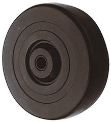 Albion - 3 Inch Diameter x 1-1/4 Inch Wide, Hard Rubber Caster Wheel - 210 Lb. Capacity, 1-19/32 Inch Hub Length, 5/16 Inch Axle Diameter, Self-Lube Bearing - All Tool & Supply