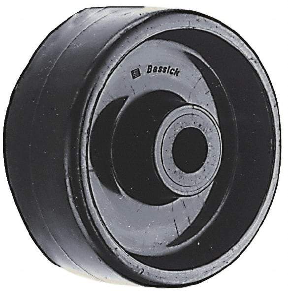 Albion - 2 Inch Diameter x 13/16 Inch Wide, Polyolefin Caster Wheel - 90 Lb. Capacity, 63/64 Inch Hub Length, 1/4 Inch Axle Diameter, Plain Bearing - All Tool & Supply