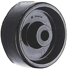 Albion - 2 Inch Diameter x 13/16 Inch Wide, Polyolefin Caster Wheel - 90 Lb. Capacity, 63/64 Inch Hub Length, 1/4 Inch Axle Diameter, Plain Bearing - All Tool & Supply