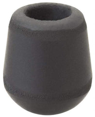 De-Sta-Co - 0.7205" Max Diam, 3/8-16 Thread, Neoprene, Slip On, Round End, Clamp Spindle Assembly Replacement Cap - For 3/8" Diam Standard Spindle, 0.88" OAL, 0.3386" Hole Diam - All Tool & Supply