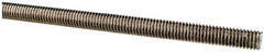 Made in USA - 3/8-16 UNC (Coarse), 6' Long, Stainless Steel Threaded Rod - Right Hand Thread - All Tool & Supply