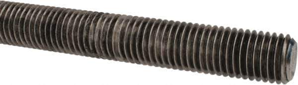 Made in USA - 3/4-10 UNC (Coarse), 6' Long, Stainless Steel Threaded Rod - Right Hand Thread - All Tool & Supply