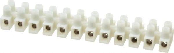 Ideal - 0.7mm High x 7.9mm Long, Terminal Block Barrier Strip - Use with 12 Pole Terminal Blocks - All Tool & Supply