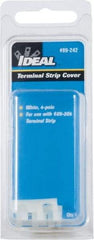 Ideal - 1.2mm High x 4.9" Long, Terminal Block Terminal Strip Cover - Use with 89-200 Series Terminal Strips - All Tool & Supply