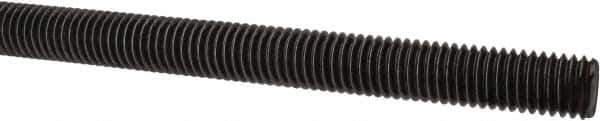 Value Collection - 1/2-13 UNC (Coarse), 6' Long, Alloy Steel Threaded Rod - Plain Finish, Right Hand Thread - All Tool & Supply