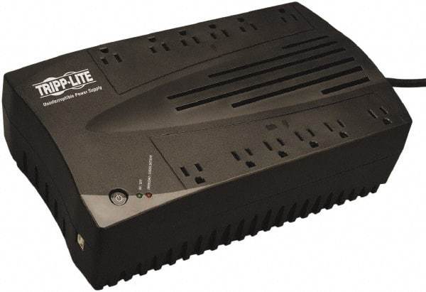 Tripp-Lite - 15 Amp, 750 VA, Tower Mount Line Interactive Backup Uninterruptible Power Supply - Backup 2 min with Full Load & 8.6 min with Half Load, 120 VAC Input & Output, 450 Watt Output, 1 Phases, 8 Outlets - All Tool & Supply