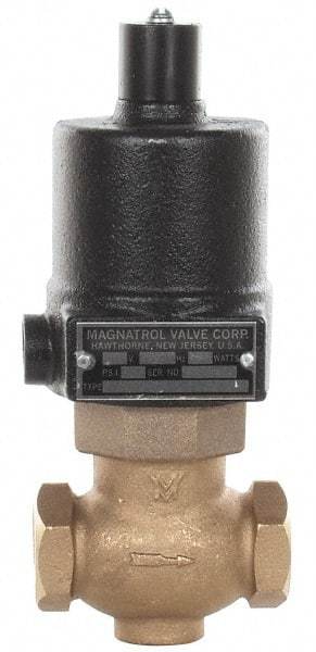 Magnatrol Valve - 1" Port, 2 Way, Solenoid Valve - Normally Open - All Tool & Supply