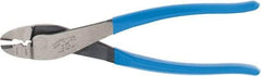 Channellock - 9-3/4" OAL Crimping Pliers - Plastic Dipped Handle - All Tool & Supply