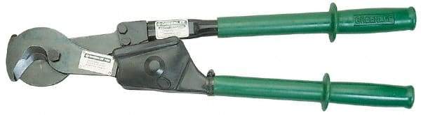 Greenlee - 27-1/2" OAL, 1,500 MCM Capacity, Cable Cutter - Rubber Handle - All Tool & Supply