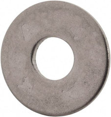 Value Collection - M5 Screw, Grade 316 Stainless Steel Fender Flat Washer - 5.3mm ID x 15mm OD, Plain Finish - All Tool & Supply