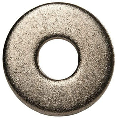 Value Collection - M10 Screw, Grade 316 Stainless Steel Fender Flat Washer - 10.5mm ID x 30mm OD, Plain Finish - All Tool & Supply