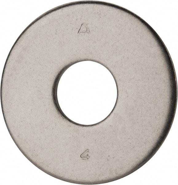 Value Collection - M16 Screw, Grade 316 Stainless Steel Fender Flat Washer - 17mm ID x 50mm OD, Plain Finish - All Tool & Supply