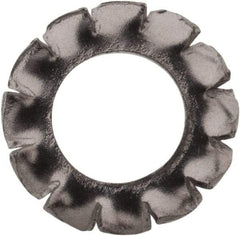 Value Collection - M5 Screw, 5.3mm ID, Stainless Steel External Tooth Lock Washer - 10mm OD, Uncoated, Grade 316 & Austenitic A4 - All Tool & Supply