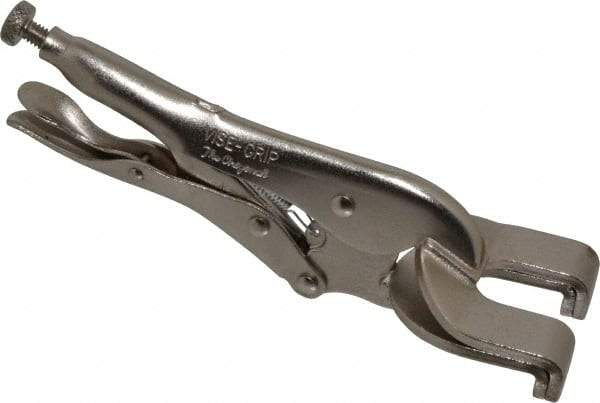 Irwin - 9" OAL Standard Jaw Panel Clamp Weld Locking Pliers - 3/8" Jaw Depth, 3/8" Jaw Opening - All Tool & Supply