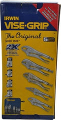 Irwin - 5 Piece Locking Plier Set - Comes in Kit Bag - All Tool & Supply