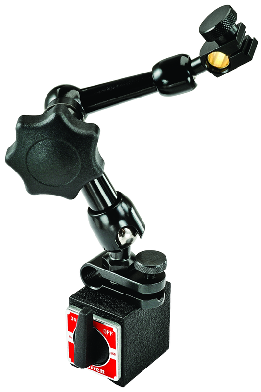 #660 - 1-3/16 x 1-9/16 x 1-3/8" Base Size  - Power On/Off with Triple-Jointed Arm - Magnetic Base Indicator Holder - All Tool & Supply