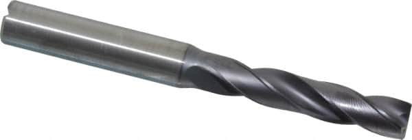 Kennametal - 8.5mm 180° Spiral Flute Solid Carbide Screw Machine Drill Bit - All Tool & Supply