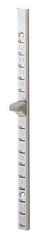 Sugatsune - Satin Stainless Steel Coated, Shelf Standard Bracket - 71-5/8" Long, 15mm Wide - All Tool & Supply