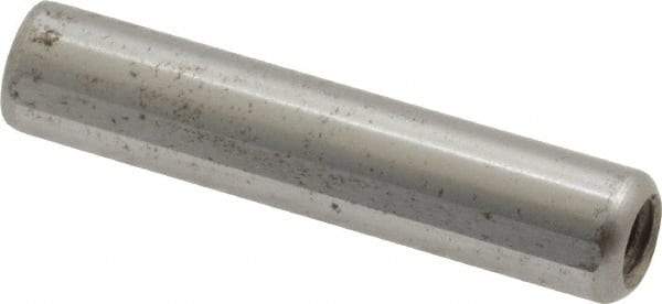 Gibraltar - 5/16" Diam x 1-1/2" Pin Length C-1215 Case Hardened Steel Pull Out Dowel Pin - 1 Beveled & 1 Threaded End - All Tool & Supply