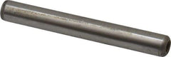 Gibraltar - 3/8" Diam x 3" Pin Length C-1215 Case Hardened Steel Pull Out Dowel Pin - 1 Beveled & 1 Threaded End - All Tool & Supply