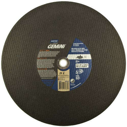 16″ × 1/8″ × 1″ Metal High Speed Cut-Off Wheel Type 01 Straight 24 Grit Aluminum Oxide - All Tool & Supply