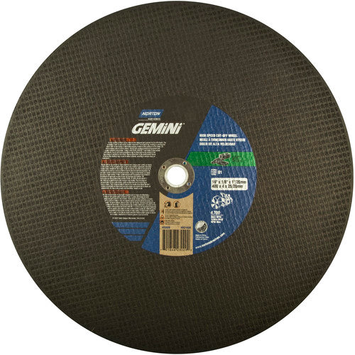 14″ × 1/8″ × 1″ Concrete High Speed Cut-Off Wheel Type 01 Straight Silicon Carbide - All Tool & Supply