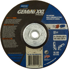 6″ × 5/32″ × 5/8″ Gemini Non-Woven Depressed Center Wheel Type 27 - All Tool & Supply