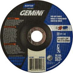 6″ × 3/32″ × 7/8″ Gemini Non-Woven Depressed Center Wheel Type 27 30 Grit - All Tool & Supply