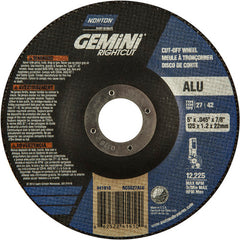 5″ × 0.045″ × 7/8″ Gemini Non-Woven Depressed Center Wheel Type 27 24 Grit - All Tool & Supply