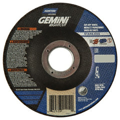 ‎4-1/2″ × 1.6″ × 22.2″ Gemini Non-Woven Depressed Center Wheel Type 27 24 Grit - All Tool & Supply