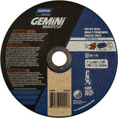 7″ × 0.045″ × 7/8″ Small Diameter Cut-Off Wheel Gemini RightCut SS 60 Grit - All Tool & Supply