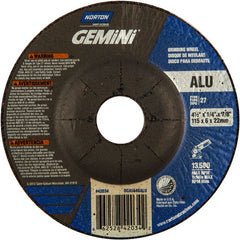 ‎4-1/2″ × 1/4″ × 7/8″ Gemini Non-Woven Depressed Center Wheel Type 27 - All Tool & Supply