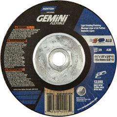 ‎4-1/2″ × 1/8″ × 5/8″-11 Charger Non-Woven Depressed Center Wheel Ty 29 36 Grit - All Tool & Supply