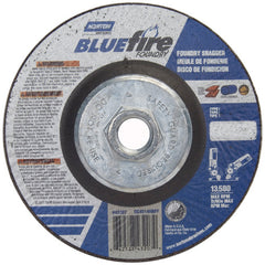 ‎4-1/2″ × 1/4″ × 5/8″ BlueFire Non-Woven Depressed Center Wheel Type 27 - All Tool & Supply