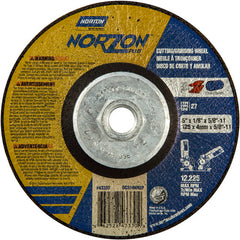 5″ × 1/8″ × 5/8″ NorZon Plus Non-Woven Depressed Center Wheel Type 27 - All Tool & Supply