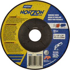 5″ × 1/4″ × 7/8″ NorZon Plus Non-Woven Depressed Center Wheel Type 27 - All Tool & Supply