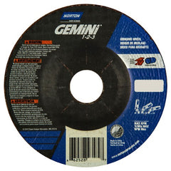 ‎4-1/2″ × 2.2″ × 22.23 ″ Gemini Non-Woven Depressed Center Wheel Type 27 46 Grit - All Tool & Supply