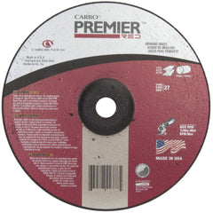 5″ × 0.045″ × 7/8″ - Zirconia Alumina - Premier Redcut - Depressed Center Wheel - All Tool & Supply