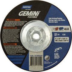 ‎7″ × 1/8″ × 5/8″-11 Charger Non-Woven Depressed Center Wheel Type 29 36 Grit - All Tool & Supply