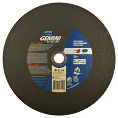 12″ × 7/64″ × 1″ Gemini Chopsaw Type 01 Straight Cut-Off Wheel Aluminum Oxide - All Tool & Supply