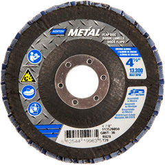 ‎4-1/2 × 7/8″ Metal Fiberglass Conical Flap Disc Type 29 P36 Grit R828 Zirconia Alumina - All Tool & Supply