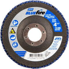 ‎4-1/2 × 7/8″ BlueFire Fiberglass Conical Flap Disc Type 29 P40 Grit R884P Zirconia Alumina - All Tool & Supply