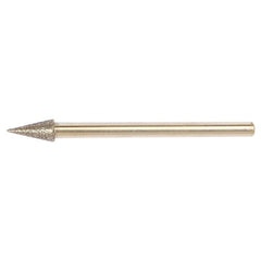 13/32″ 3/16″ - Electroplated CBN Mandrel-100 Grit-26 Included Angle - All Tool & Supply