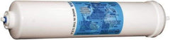 Aquaverve - 2-1/2" OD, 1µ, Mesh Multifilament Polyester Universal Drinking Water Carbon Block Cartridge Filter - 12" Long, Reduces Chlorine, Tastes, Odors, VOCs & Cysts - All Tool & Supply